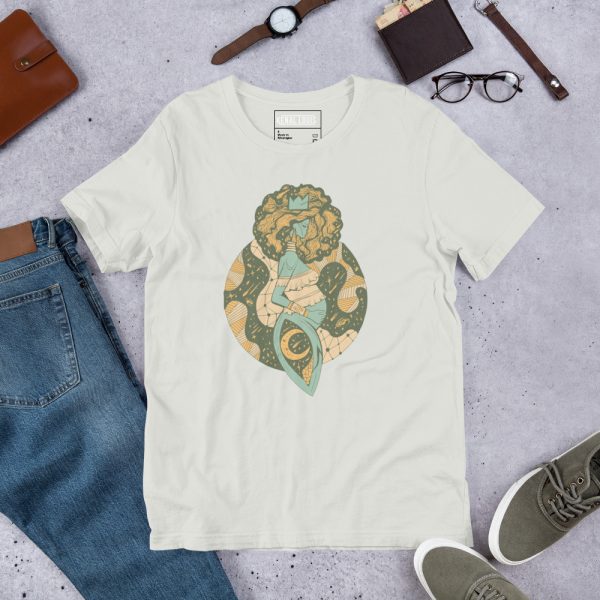 Sage Green Birth of Sahelle | Art gift for Mom T-shirt