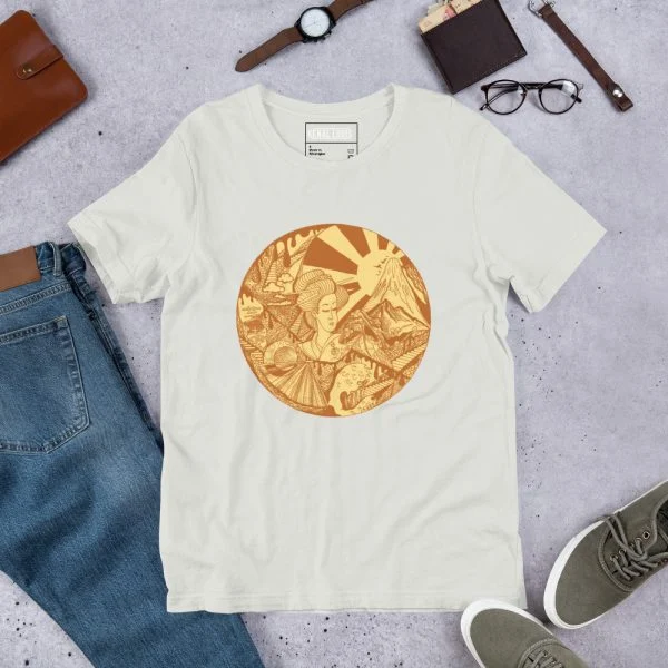 Terracotta Dreaming of Japan - Japanese Circle T-shirt