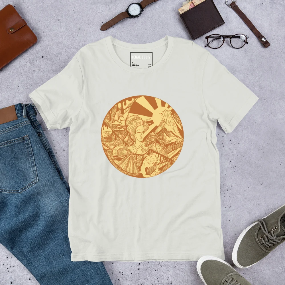 Terracotta Dreaming of Japan - Japanese Circle T-shirt