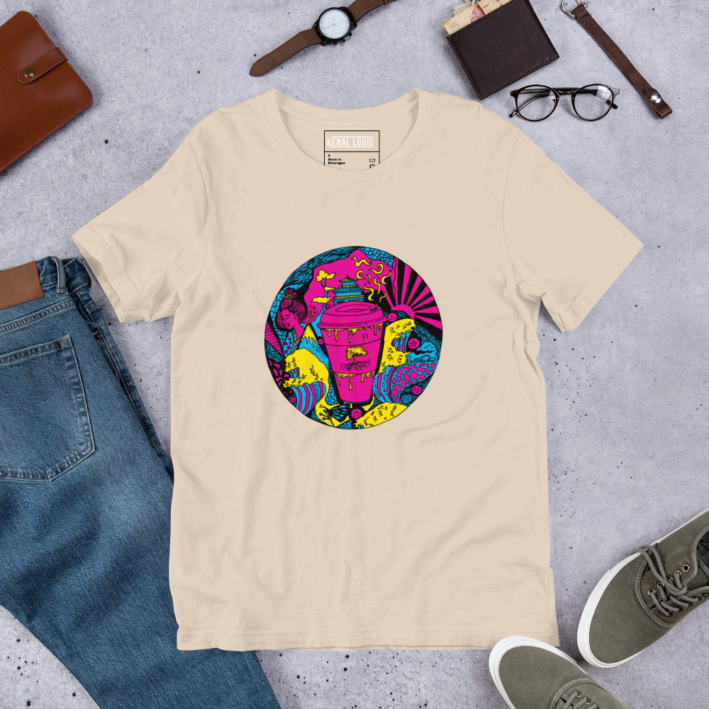 CMYK Coffee in Japan - Coffee T-shirt - Image 9