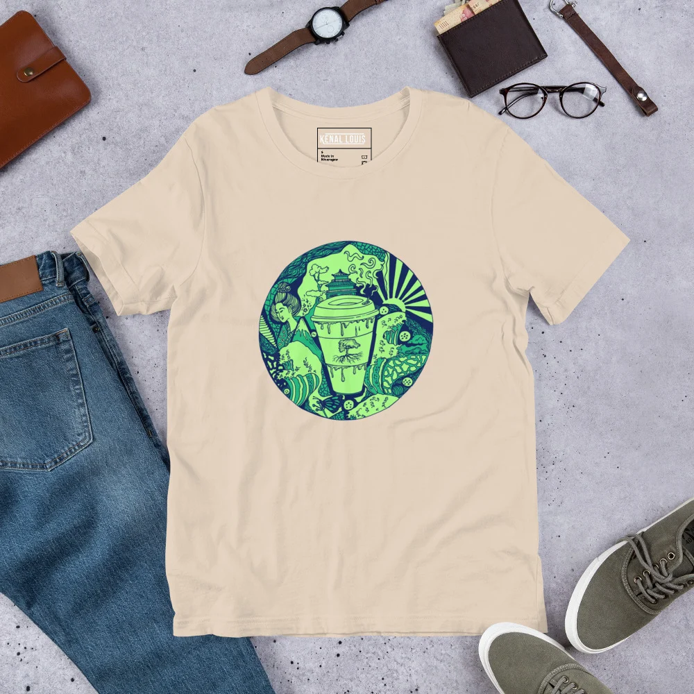 Green Coffee in Japan - Coffee T-shirt - Image 9