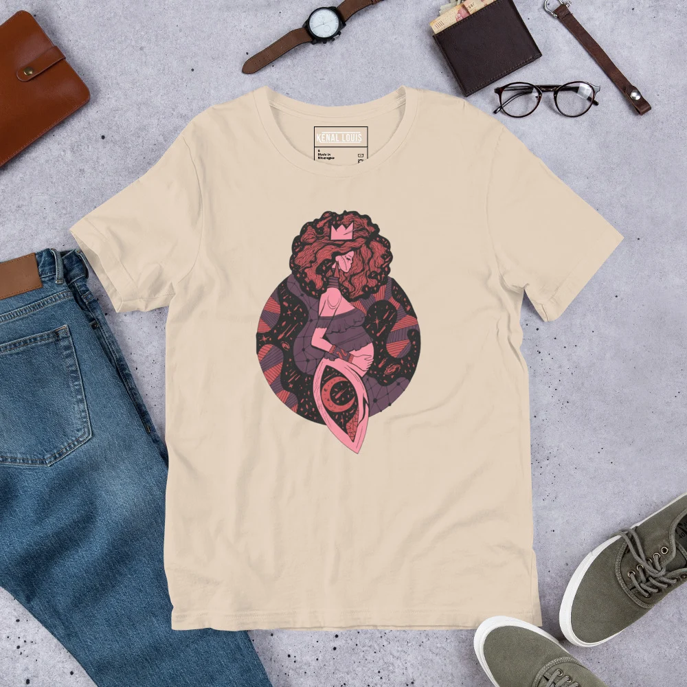 Amber and Rose Birth of Sahelle | Art gift for Mom T-shirt - Image 9