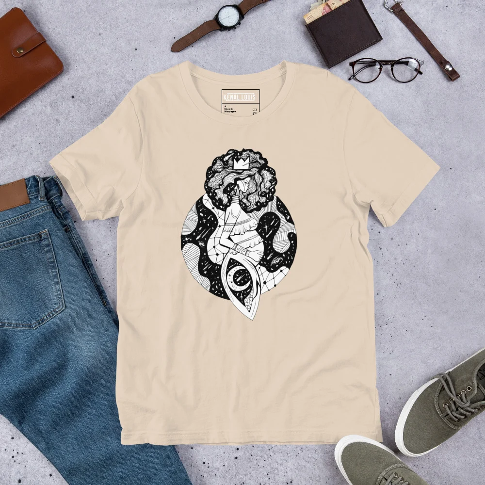 Birth of Sahelle | Art gift for Mom T-shirt - Image 9
