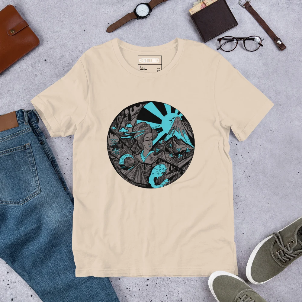 Dreaming of Japan - Japanese Circle T-shirt - Image 9