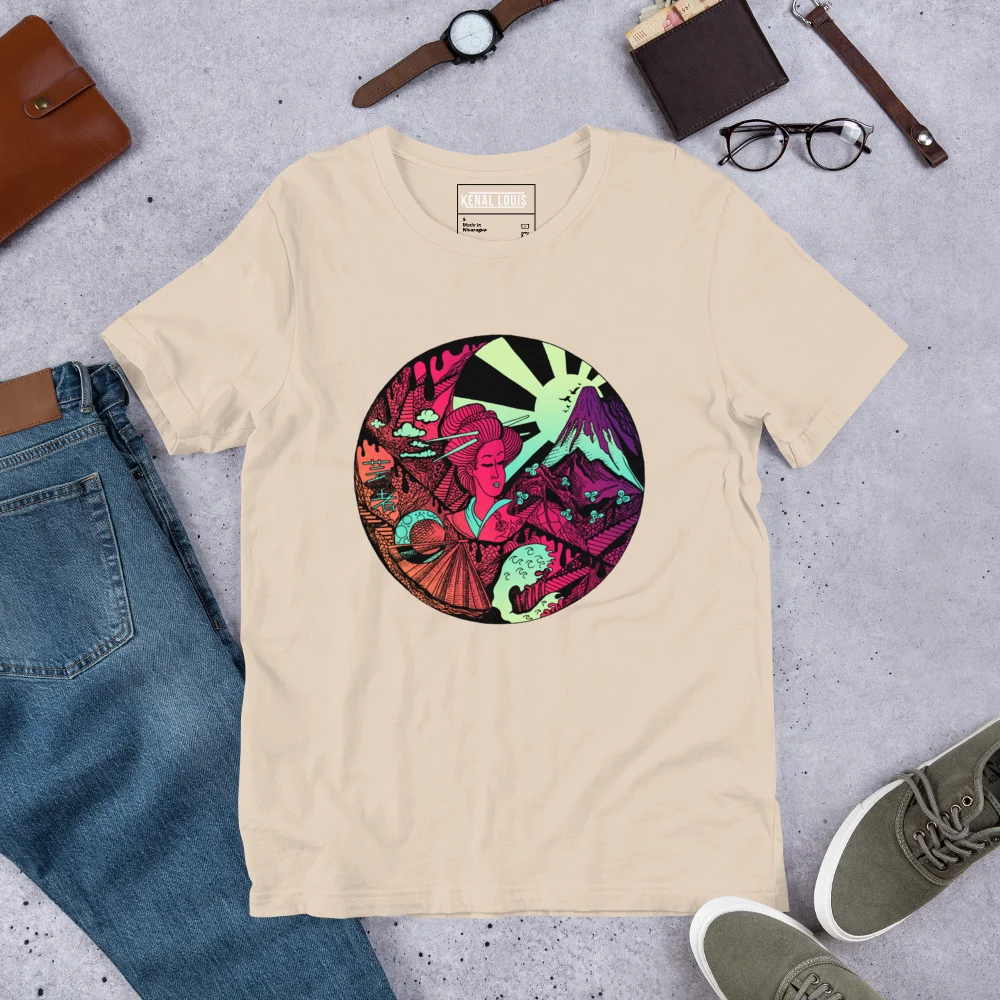 Dreaming of Japan - Japanese Circle T-shirt - Image 9