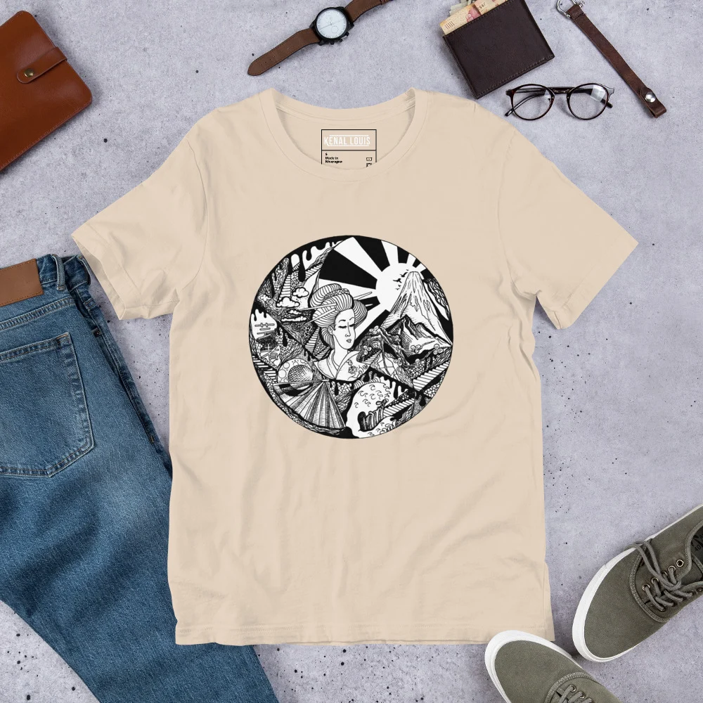Dreaming of Japan - Japanese Circle T-shirt - Image 9