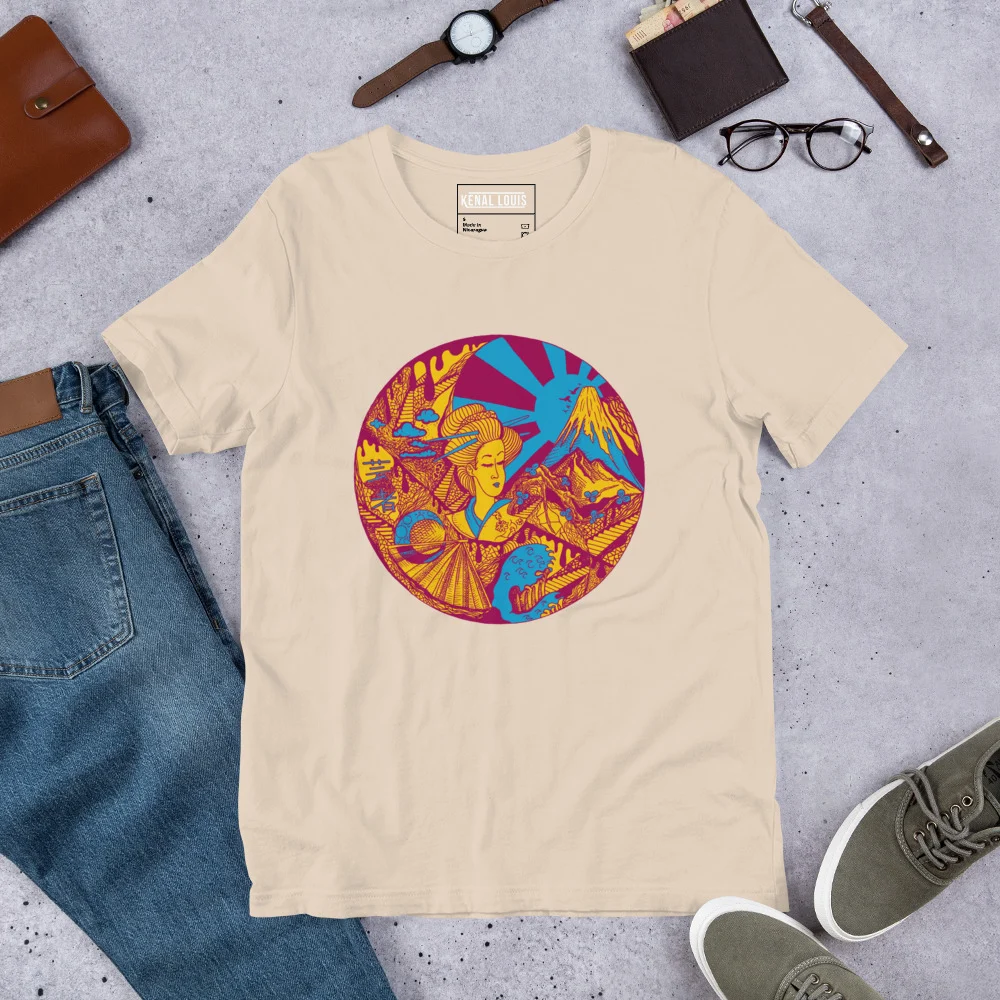 Dreaming of Japan - Japanese Circle T-shirt - Image 9