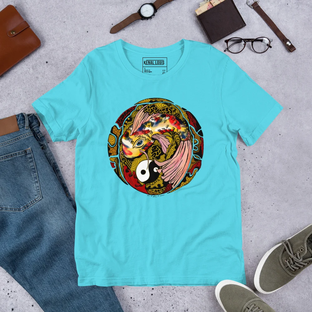 Legacy Koi of Balance - Koi Fish T-shirt - Image 7