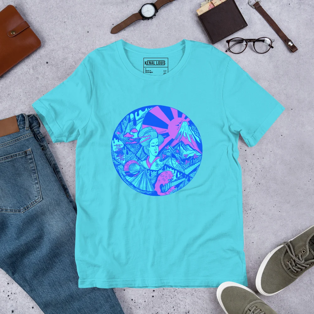 Dreaming of Japan - Japanese Circle T-shirt - Image 7