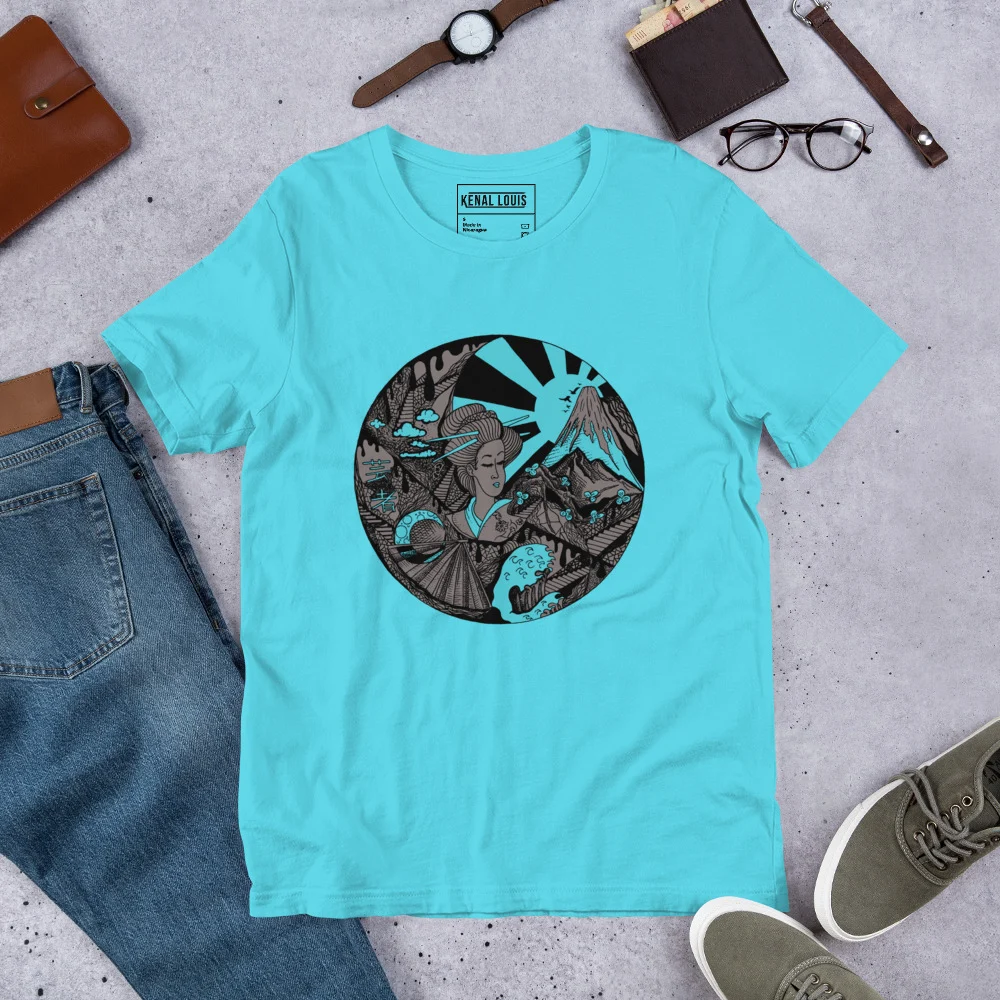 Dreaming of Japan - Japanese Circle T-shirt - Image 7