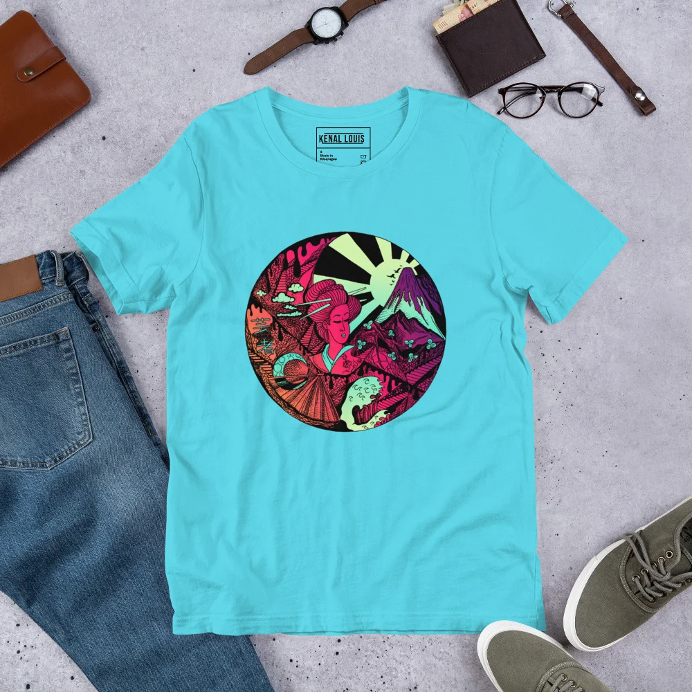 Dreaming of Japan - Japanese Circle T-shirt - Image 7