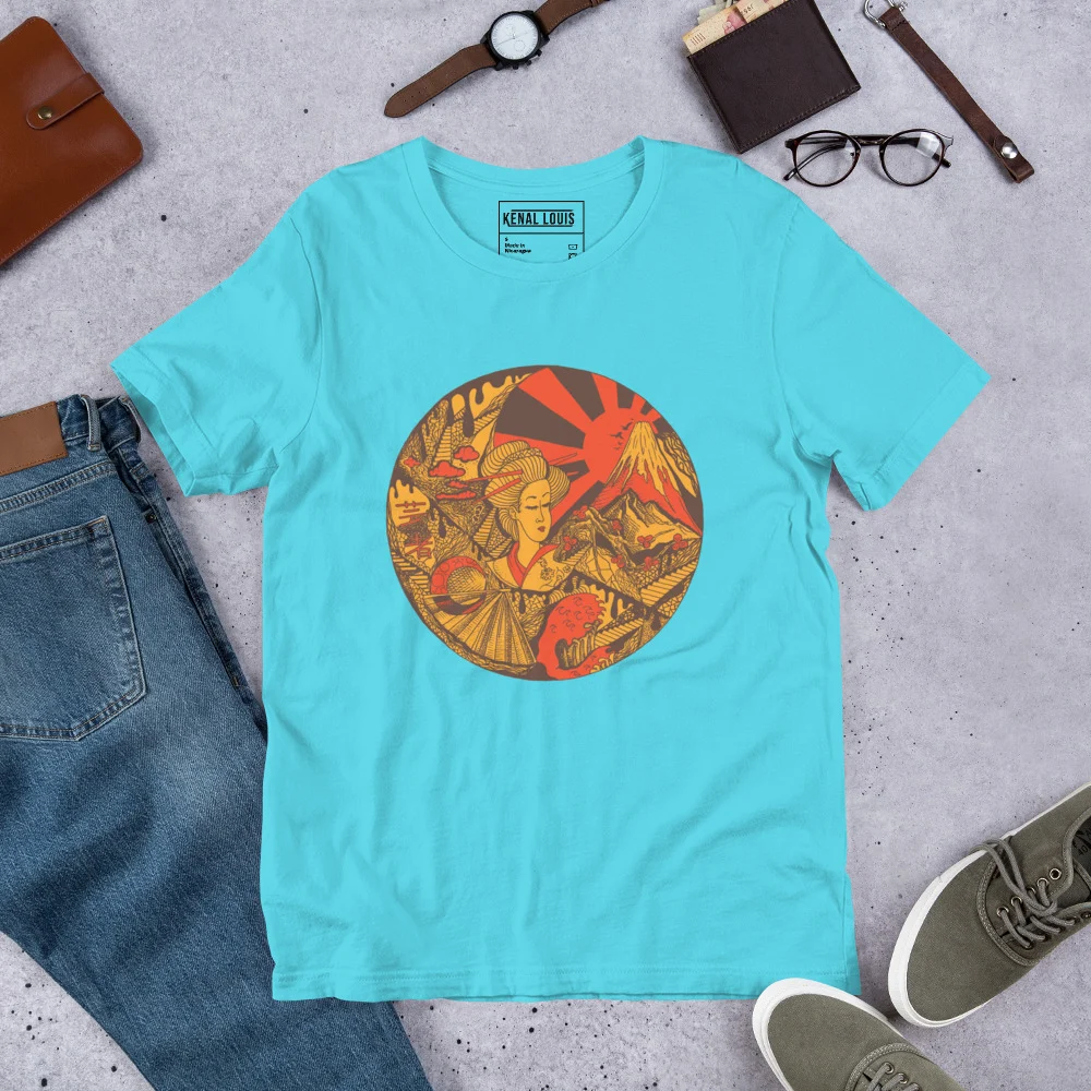 Dreaming of Japan - Japanese Circle T-shirt - Image 7