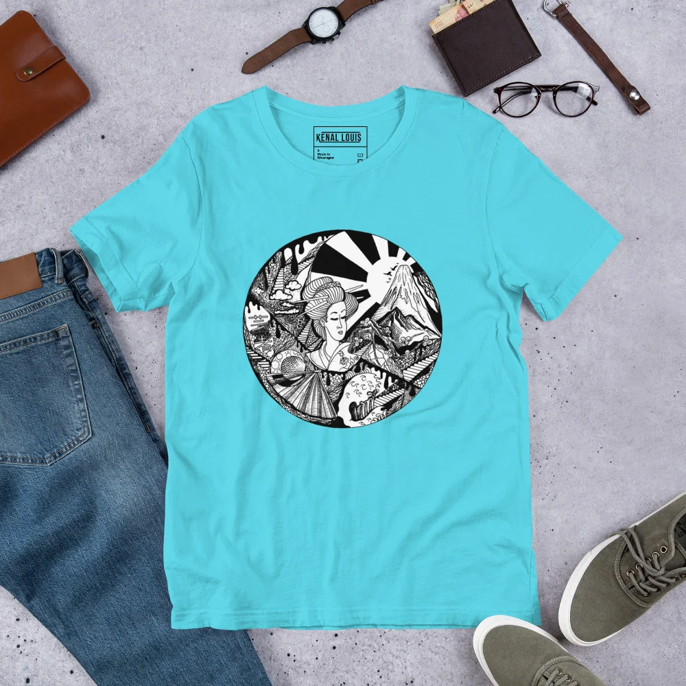 Dreaming of Japan - Japanese Circle T-shirt - Image 7
